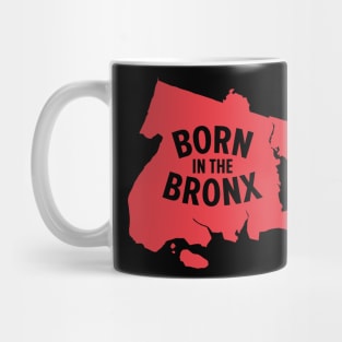 Born in the Bronx - New York Bronx Map Mug